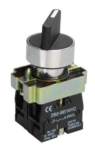 IEK LAY5 Переключатель LAY5-BD33 3 положения I-0-II стандарт ручка