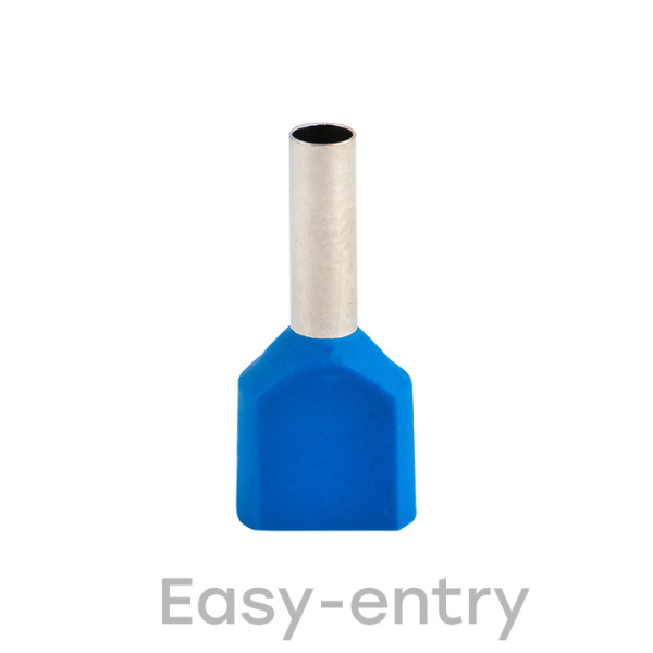 Купить EKF PROxima Наконечник штыревой втулочный изолированный НШвИ(2) 2,5-10 (50шт.)