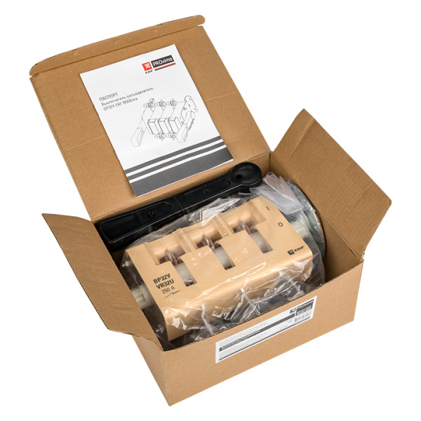 Купить EKF PROxima Выключатель-разъединитель ВР32У-35В31250 250А 1 направ. с д/г камерами съемная левая/правая рукоятка MAXima