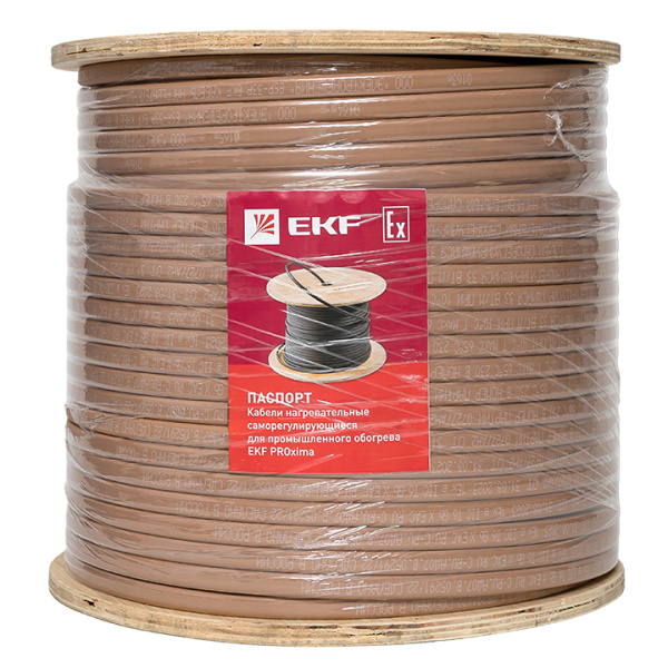 Купить EKF Саморегулирующийся нагревательный кабель ESR-15P (15 Вт/м) 200 м, полиолефин