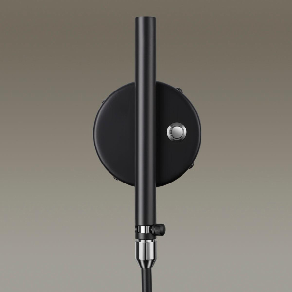 Купить Odeon Light 4831/1W WALLI ODL21 503 черный/хром Настенный светильник E27 1*40W KERBI