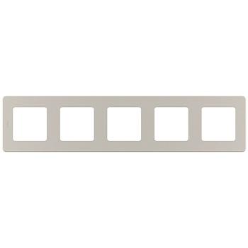 Legrand INSPIRIA Шампань Рамка - 5 постов 673978