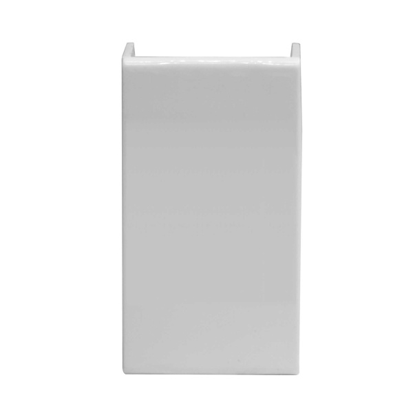 DKC Заглушка на 1 модуль, «Viva», белая