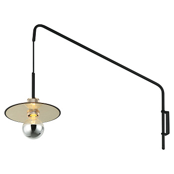 Lussole LOFT Бра настенное черный LSP-8494