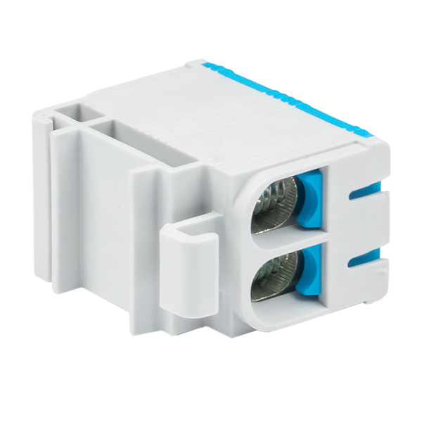 Купить EKF PROxima Клемма силовая вводная двойная КСВ 16-50 синяя