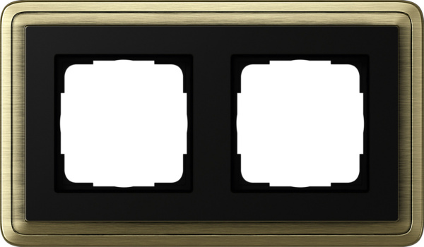 Gira ClassiX Бронза/Черный Рамка 2-ая 0212622