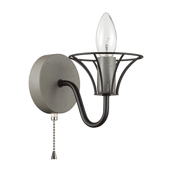 Lumion 5295/1W LOFTI LN23 серый Бра с выкл. E14 1*60W 220V LAKE