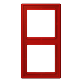 JUNG LS 990 Рамка 2-ая Rouge vermillon 31(32090) LC98232090