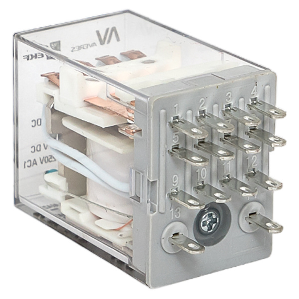 Купить EKF Реле промежуточное RPA 22/4 5A 220В DC AVERES