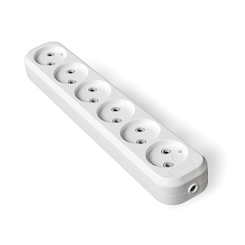 UNIVersal Колодка 6 гн. б/з AБС-пластик E206