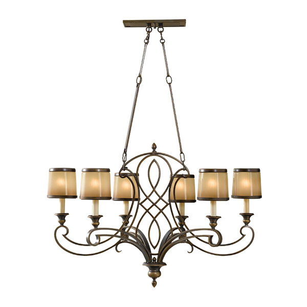 Natural Concept JUSTINE Люстра FE-JUSTINE6-ISLE