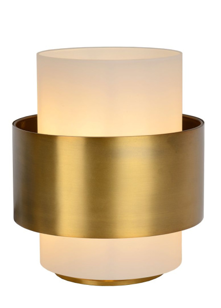 Lucide FIRMIN Лампа настольная Ø 20 cm 1xE27 Matt Gold / Brass 45597/20/02