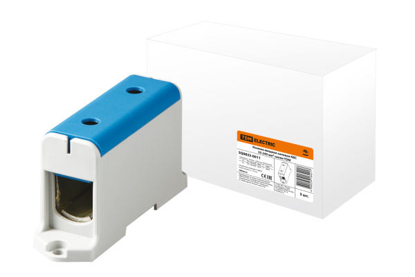 TDM Клемма вводная силовая КВС 35-240 кв.мм. синяя SQ0833-0011