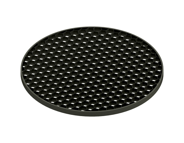 Ambrella Антибликовая решётка для ламп MR16 A9102 BK черный D60*H2mm