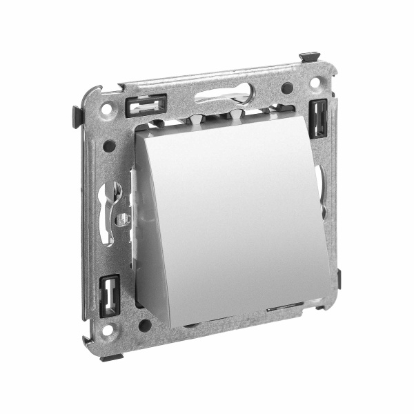 Купить DKC Вывод кабеля из стены "Avanti", "Закаленная сталь"