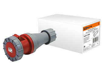 TDM Розетка кабельная IP67 63А 3Р+РЕ+N 380В SQ0611-0006