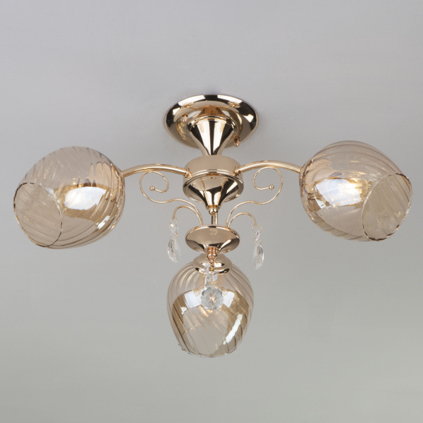 Eurosvet Потолочный светильник 30120/3 золото 00000083429