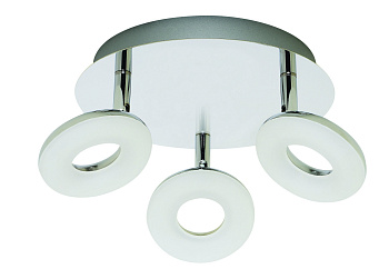 Horoz Electric HL7140L Светодиодный св-к потолочный 3*5W 3000К Хром HRZ00000436