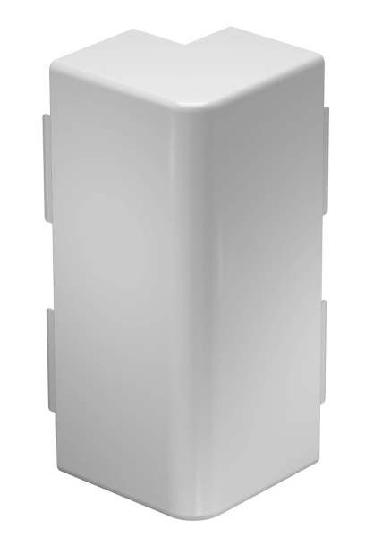 OBO Bettermann Угол внешний кабель-канала WDK 60x230 мм, ПВХ, белый 6192394