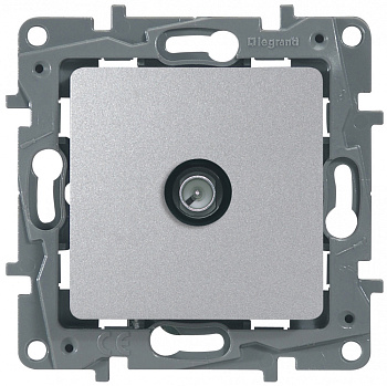 Legrand Etika Алюминий Розетка TV оконечная 672465