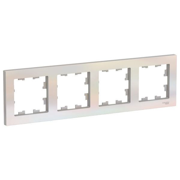 Systeme Electric AtlasDesign Жемчуг Рамка 4-ая, универсальная