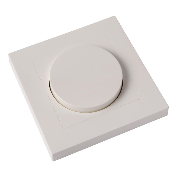 Lucide RECESSED Диммер настенный NL Dimmer 300 Watt 230V White 50000/00/31