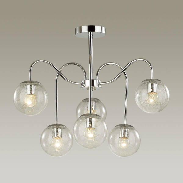 Купить Lumion 4551/6C COMFI LN21 068 хром Люстра потолочная E27 6*60W 220V DARCY