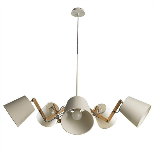 Arte Lamp Pinocchio Белая Люстра 40W E14 A5700LM-5WH