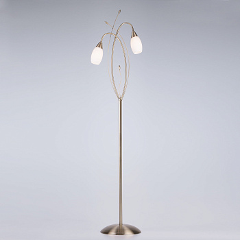 Eurosvet Торшер напольный 22080/2F античная бронза 00000058612