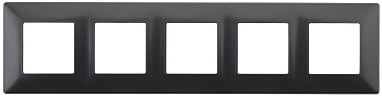 ЭРА 14-5005-05 Elegance Антрацит Рамка 5-ая