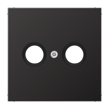JUNG LS 990 Dark Накладка TV-FM розетки AL2990TVD