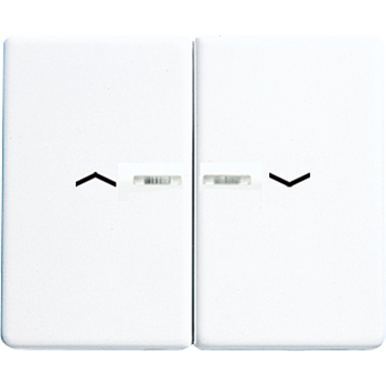 JUNG Клавиши для сдвоенной кнопки BCU белые SL595KO5PWW