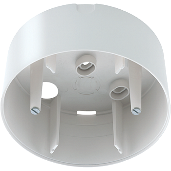 JUNG Накладной корпус для установки датчика присутствия на потолок, белый PM-KAPPE