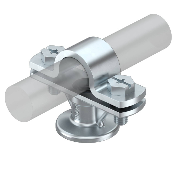 OBO Bettermann Держатель молниеприемного стержня, с фланцем 5230527