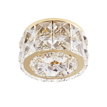 Lightstar Светильник точечный встраиваемый декоративный под заменяемые галогенные или LED лампы Onda grande Lightstar 032802