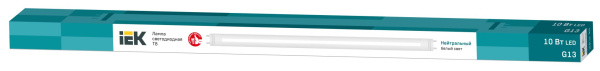 Купить IEK Лампа светодиодная ECO T8 линейная 10Вт 230В 4000К G13