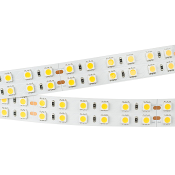 Arlight Светодиодная лента RT 2-5000 24V Warm3000 2x2 (5060, 720 LED, LUX) (34.4 Вт/м, IP20) 025273(1)