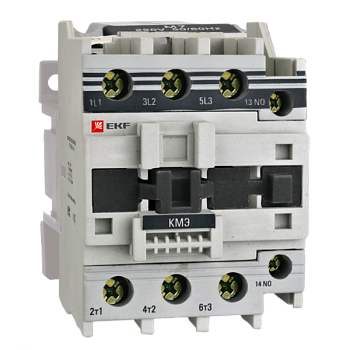 EKF PROxima Контактор КМЭ малогабаритный 50А 380В NO+NC