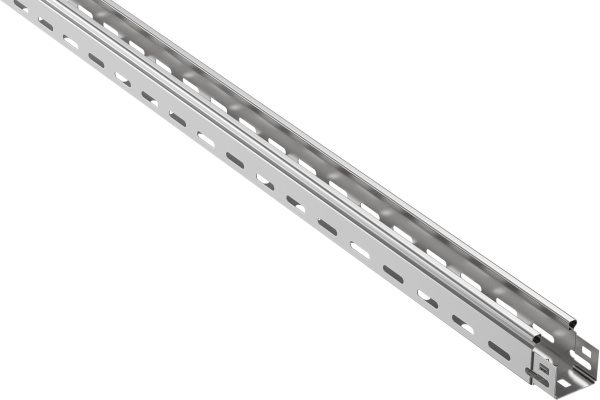 IEK ESCA Лоток крашенный перфорированный 50х50х3000 RAL 9016 (глянец) IEK ESCA Лоток крашенный перфорированный 50х50х3000 RAL 9016 (глянец)