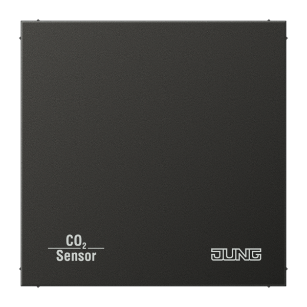 JUNG Антрацит KNX/EIB Датчик углекислого газа, влажности и комнатной температуры CO2AL2178AN