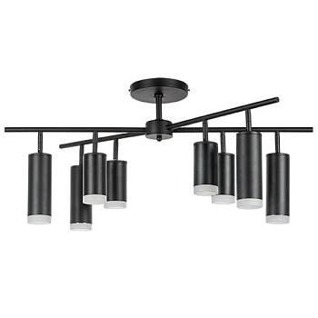 Lightstar LR7283748740 Люстра RULLO 8х50W GU10 ЧЕРНЫЙ (571728+214437-4+214487-4+202430-8), шт