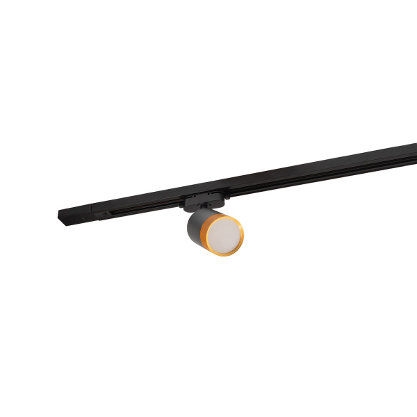 Купить Denkirs DK6405-BG Трековый светильник IP 20, 7 Вт, LED 3000, черный/золотой, алюминий
