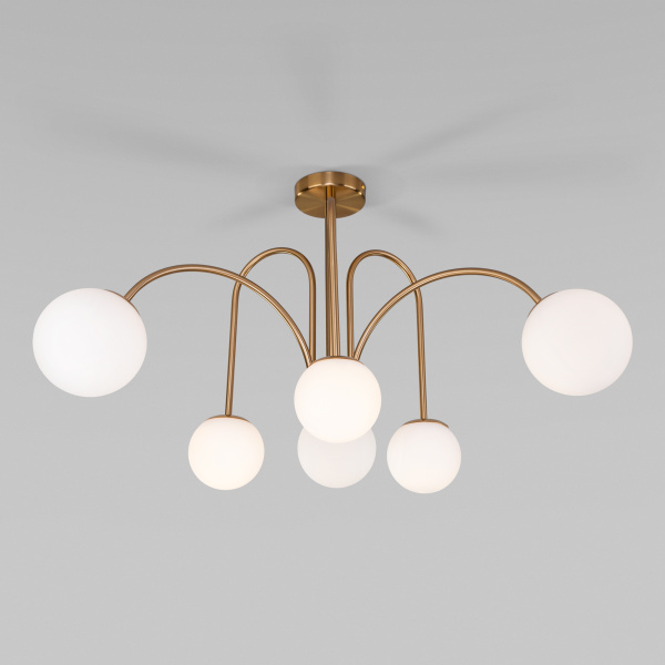 Eurosvet 30177/6 Светильник потолочный латунь a055499