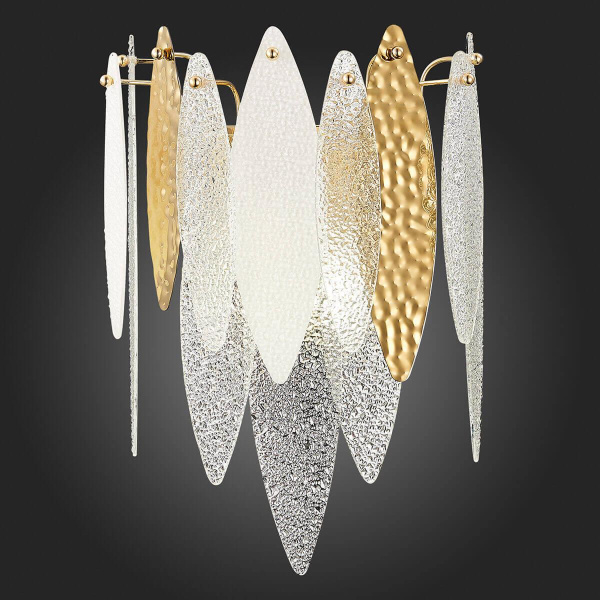 Купить ST Luce SL1224.201.02 Бра Золото/Прозрачный, Белый E14 2*60W