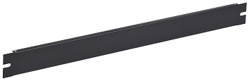 IEK ZPAS ITK Фальш-панель 19" 1U крепление на винтах черная ZP-FP05-01U-H-G1