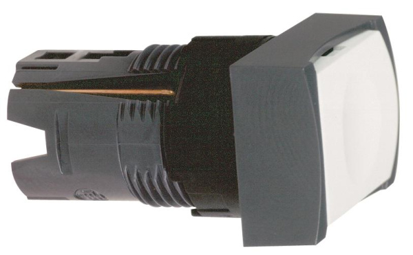 Купить SE Кнопка плоская прямоугольная белая ZB6DA1