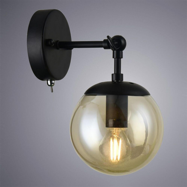 Купить Arte Lamp A1664AP-1BK Светильник настенный