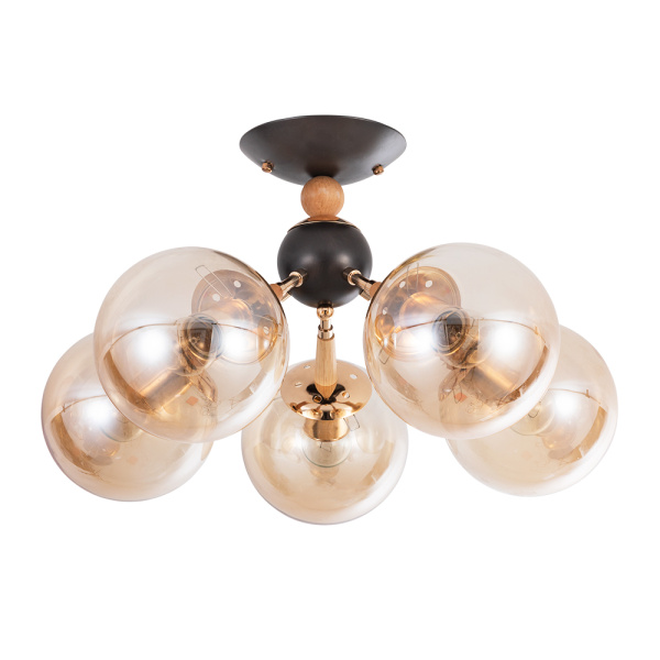 Arte Lamp A4485PL-5BK Светильник потолочный