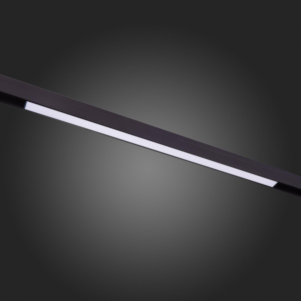 ST Luce ST360.446.20 Магнитный трековый светильник Черный LED 1*20W 4000K 1 300Lm Ra>80 120 IP20 L606xW22xH44 48V