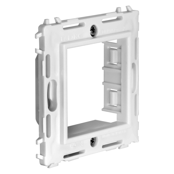 Купить DKC Каркас на 2 модуля (одноместный), белый, RAL 9016